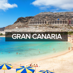 Playa de Amadores beach. Gran Canaria, Canary Islands
